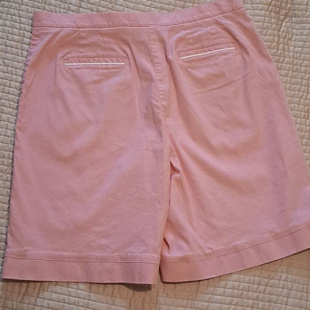 Liz Golf Pink Bermuda Shorts with Stretch - 14